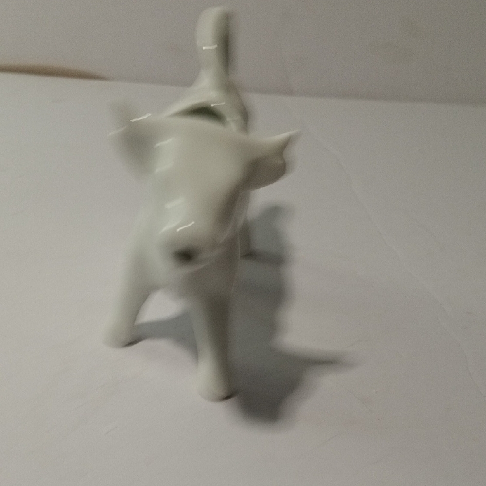Vintage White Cow Creamer - Picture 3 of 8